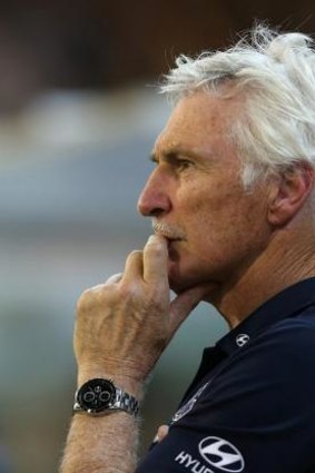 Man with the plan: Mick Malthouse.
