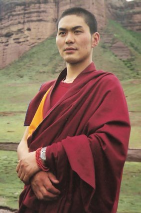 Missing monk Tashi Sangpo.