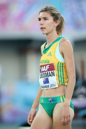 Canberra distance runner Zoe Buckman.