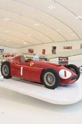 Fast red cars: Museo Casa Enzo Ferrari.