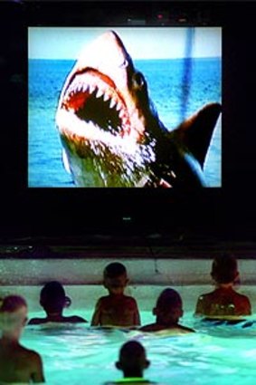Brisbane audiences will be wetting themselves at a special dive-in screening of Jaws.