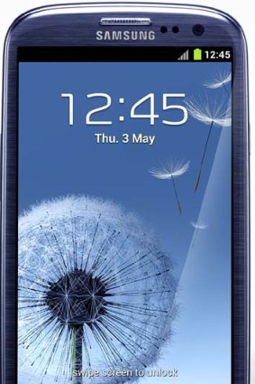 Samsung Galaxy S III 4G.