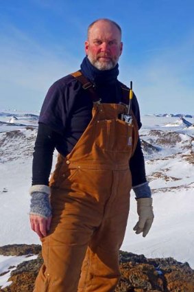 Mark Williams, the manager of Australia's Mawson station Antarctic base.