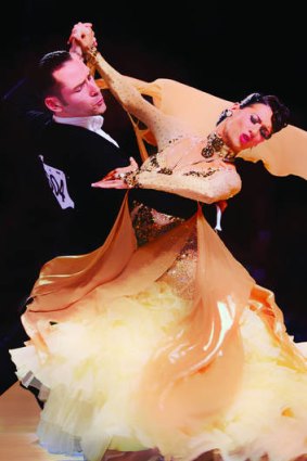 Michael Glikman and his partner Milana Deitch have been dancing together for 16 years.