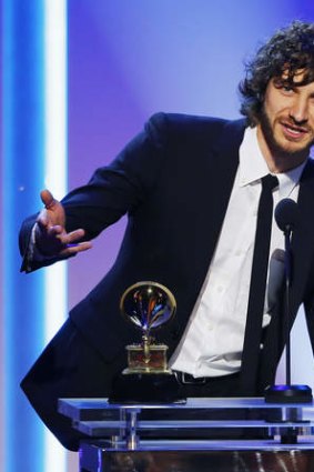 Wally De Backer, also known as Gotye, at the Grammys.