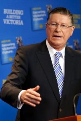  State Premier Denis Napthine has raised the hackles of Victorian real estate agents and small businesses, who have pledged $1 million to an anti-Napthine campaign during the election campaign. 