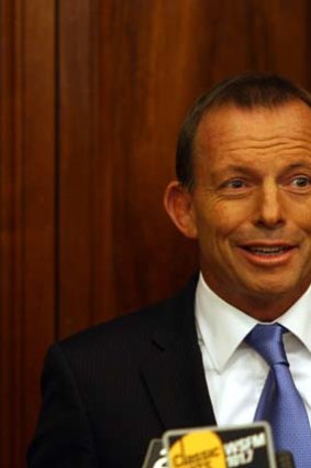 A handy diversion ... Labor is obsessed with Tony Abbott.