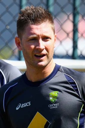 You've been warned ... batting coach Stuart Law has cautioned Australian skipper Michael Clarke against underestimating the tourists.