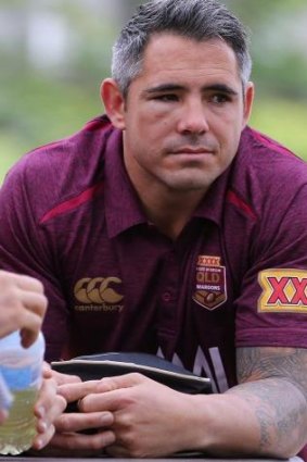 Corey Parker was co-captain with Justin Hodges in 2014.