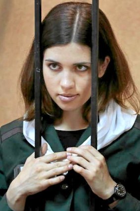Hunger strike: Nadezhda Tolokonnikova.
