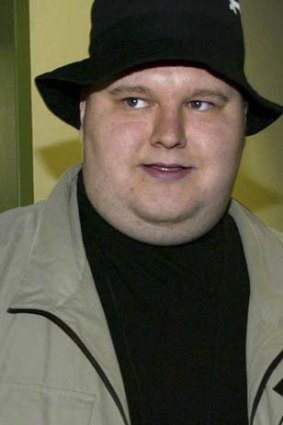 Kim Dotcom, the brains behind Megaupload.