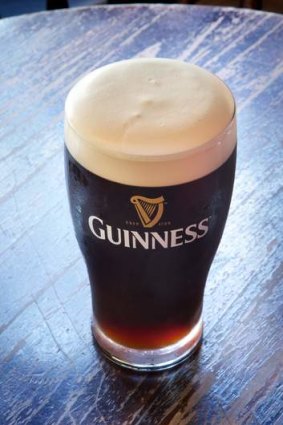 Prominent: The link between Guinness and Ireland.