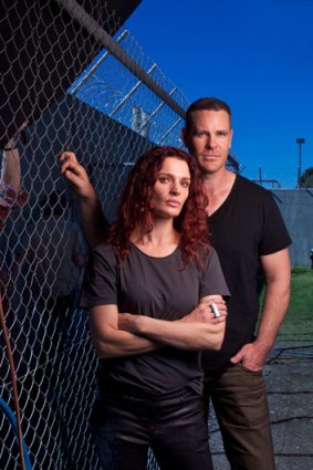 Prisoner reboot: Danielle Cormack and Aaron Jeffery.