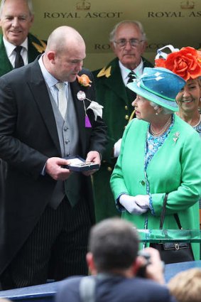 Nags to riches: Peter Moody meets the Queen.