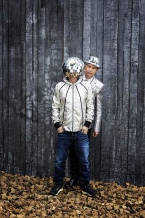 Boys' own: The Pet Shop Boys, Neil Tennant (right) and Chris Lowe, are bringing their sounds to Carriageworks in June.