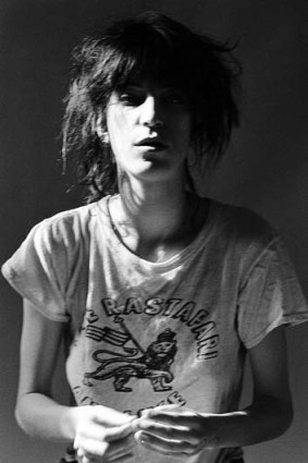 "We all are who we are" ... Patti Smith in 1975.
