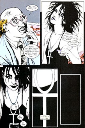 Illustrations from Neil Gaiman's graphic comic series The Sandman.