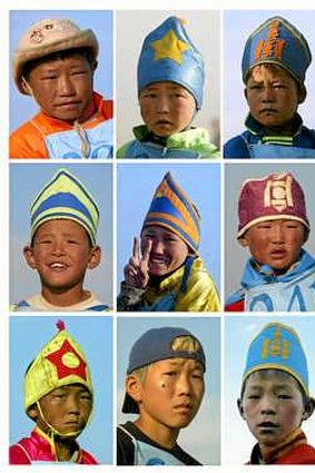 Mongolia's jockeys start young.