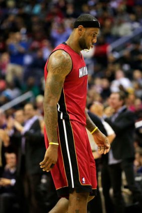 Heat fail to tame the Wizards: LeBron James.