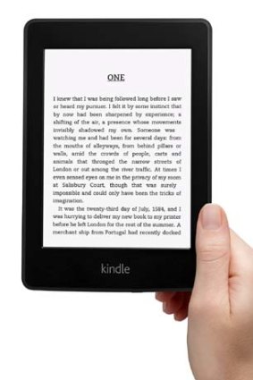 Amazon Kindle Paperwhite.