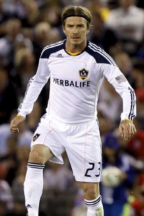 Rubbing shoulders ... Leroy Jennings could join David Beckham at Major League side Los Angeles Galaxy.