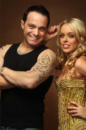Louie Lee Feltrin as Robbie Williams and Lucy Holmes as pop princess Kylie Minogue.