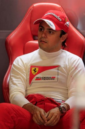 Dead end?: Ferrari's Brazilian driver Felipe Massa may leave the team to make way for Kimi Raikkonen.