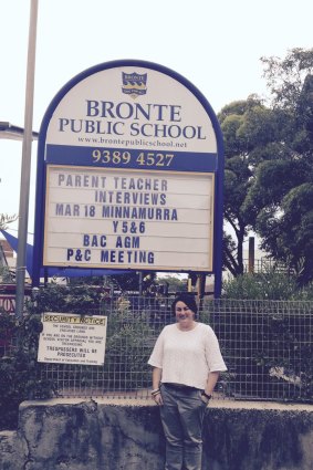 Professional growth: Kylie Landrigan encourages all teachers to try a new school.