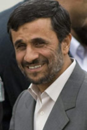Mahmoud Ahmadinejad... sparked walk out.