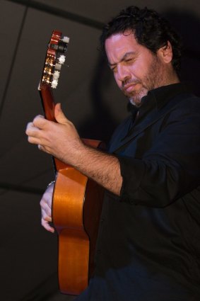 Flamenco guitarist Paco Lara.