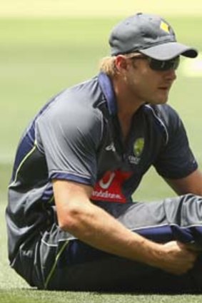 Aiming high ... Shane Watson would like to return to the opening batting slot in India.
