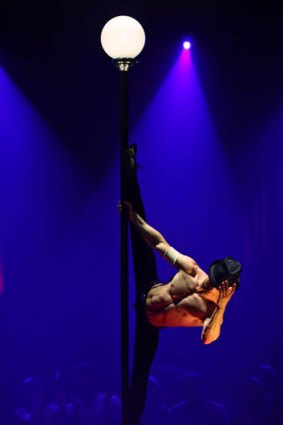 Imaginations - and limbs - get stretched during <i>La Soiree</i> at the Spiegeltent.
