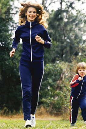 On the run … busy women need to be ready to squeeze in exercise at any time.