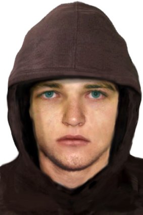 An image of the man police seek.