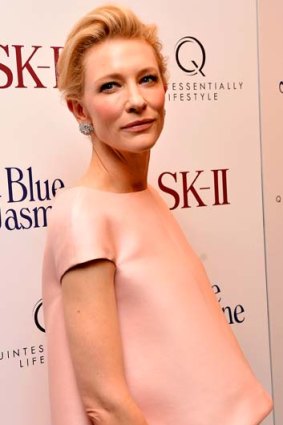 Cate Blanchett at the <em>Blue Jasmine</em> premiere in New York.