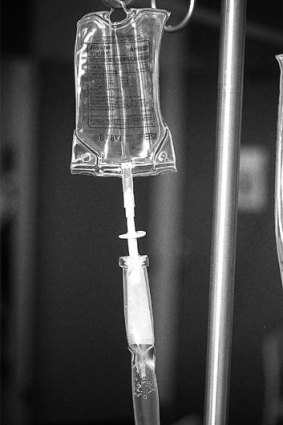 IV drip: way to get your vitamins.