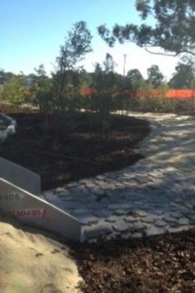 The 'daylighting' creek filtration system being implemented by Brisbane City Council.