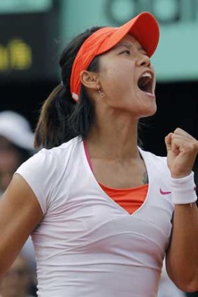Tennis trailblazer: Li Na.