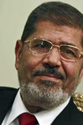 Egyptian President Mohamed Mursi.