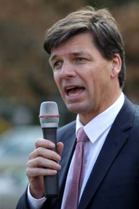 Liberal candidate Angus Taylor.