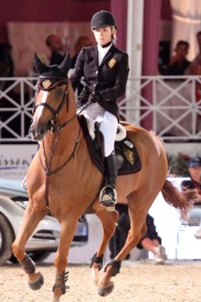 Gold star: Edwina Tops-Alexander in Cannes.