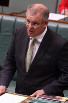 "Great job": Scott Morrison mocks Richard Marles.