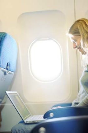 Mid-air connection: More airlines are now equipped with wireless connectivity.
