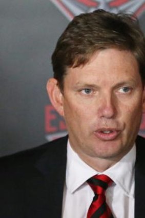 Former Essendon chairman David Evans: May give evidence.