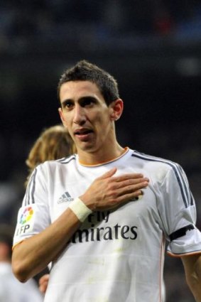 "Unfortunately, today I have to leave, but I want to make it clear that was never my wish": Angel Di Maria.