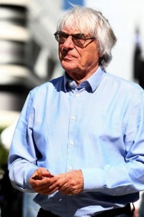 One of the great survivors in world sport: Bernie Ecclestone.
