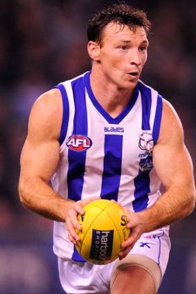 Brent Harvey is on the cusp of matching John Blakey's AFL games mark.