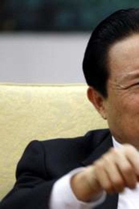 Target? Former security chief Zhou Yongkang.