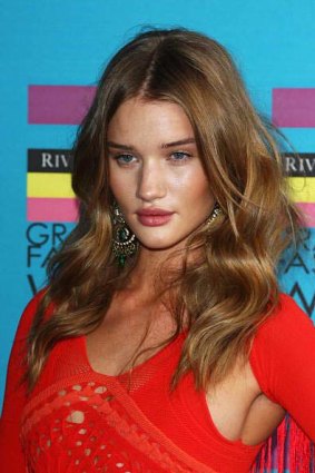 In with the new ... Rosie Huntington-Whiteley.