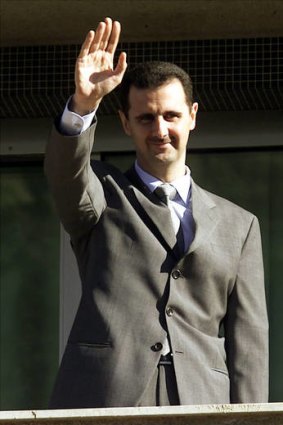 Bashar al-Assad ... the defection is a blow for his regime.